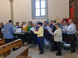 Feierlicher Gründungsgottesdienst der Pfarrei St. Heimerad (Foto: Karl-Franz Thiede)